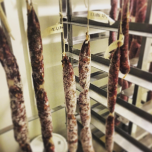 cured meat at lower crossing farm
